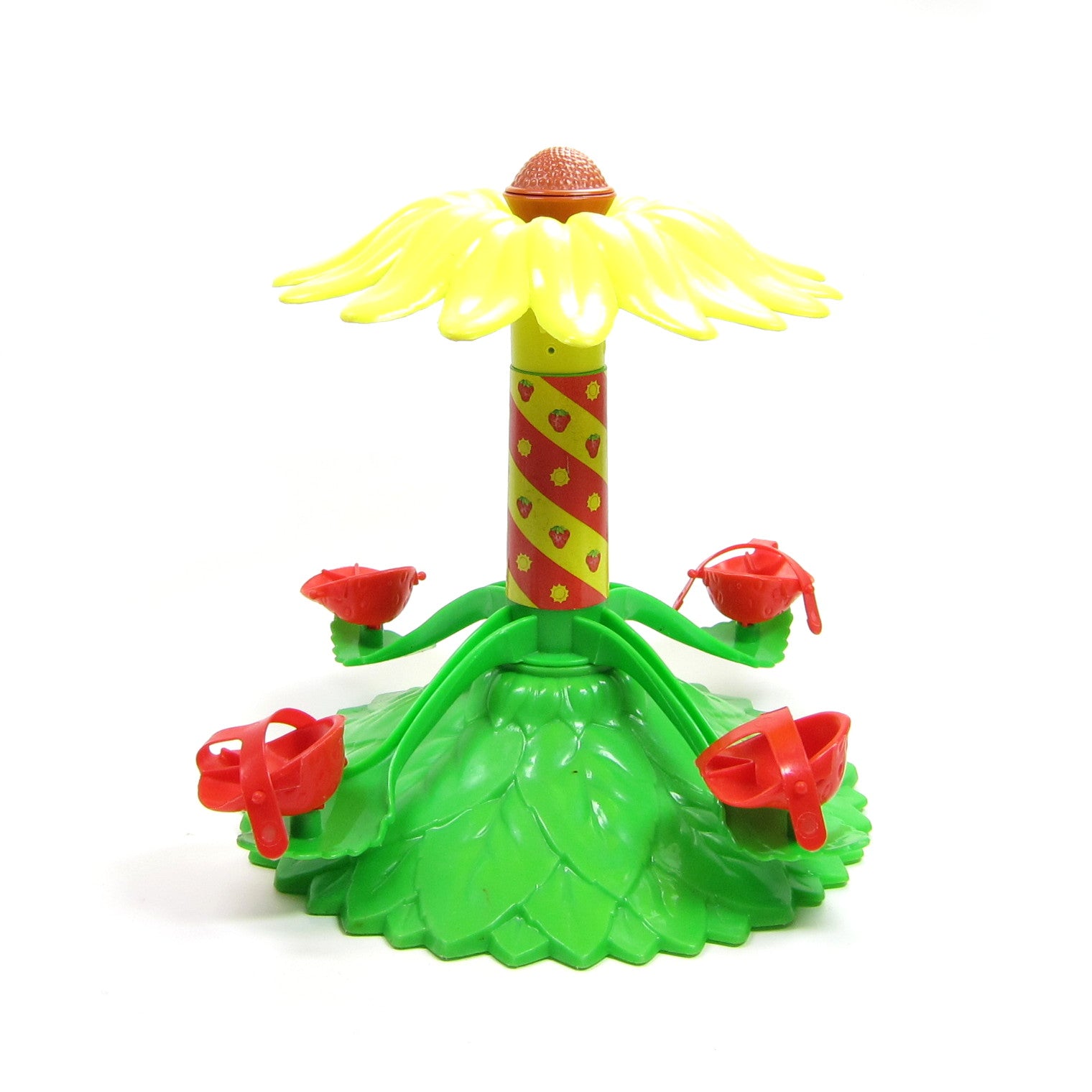 Strawberry Shortcake Carousel toy yellow flower