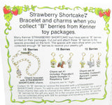 B Berries Strawberry Shortcake mail in charm bracelet offer