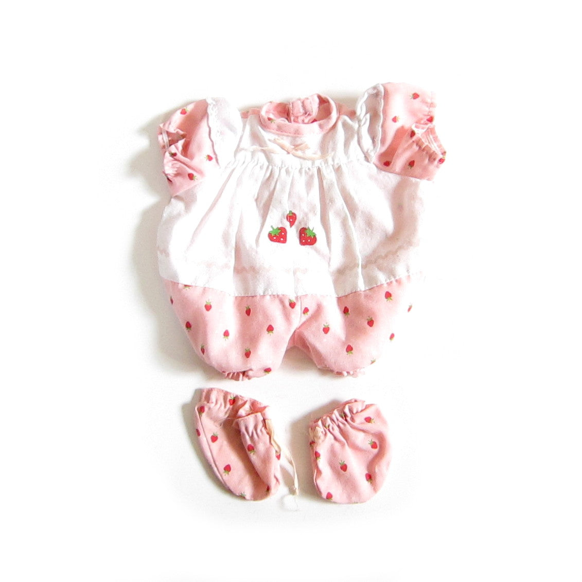 Strawberry Shortcake Baby Blow Kiss outfit and booties
