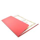 Strawberry Shortcake Christmas holiday greeting card with red envelope