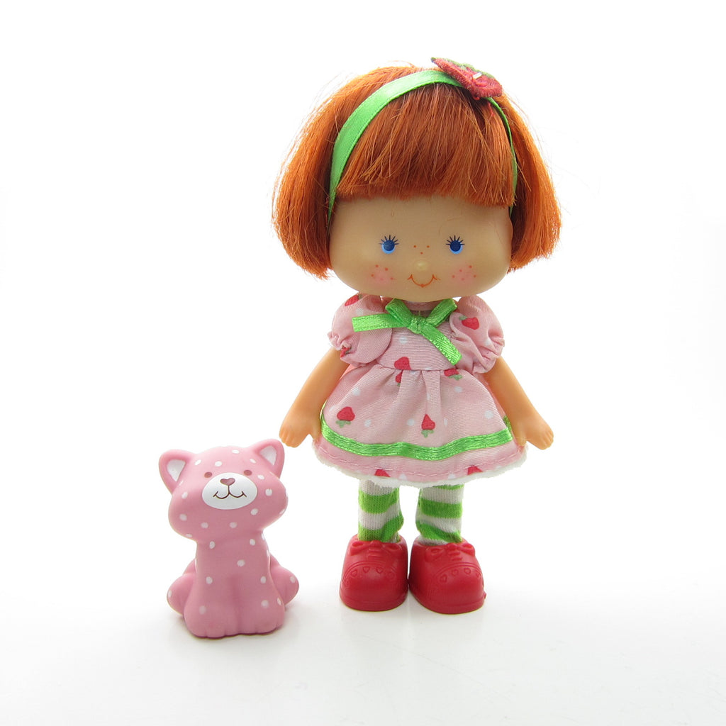 Strawberry Shortcake with Custard Classic Reissue 1980s Design Doll