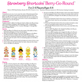Instructions for Strawberry Shortcake Berry-Go-Round color-matching carousel game