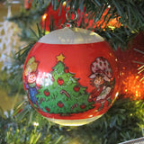 Huckleberry Pie and Strawberry Shortcake Christmas ornament