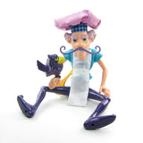 Purple Pie Man doll with spoon and Berry Bird pet