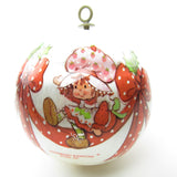 Strawberry Shortcake Ribbons and Bows silk ball ornament