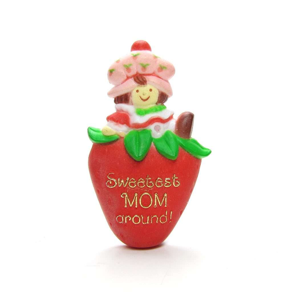 Sweetest Mom Around Strawberry Shortcake Pin