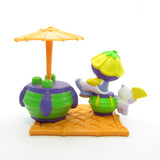 Almond Tea Having Tea Under a Parasol Strawberry Shortcake miniature figurine