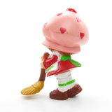 Strawberry Shortcake with her broom vintage miniature figurine