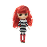 Middie Blythe striped stockings