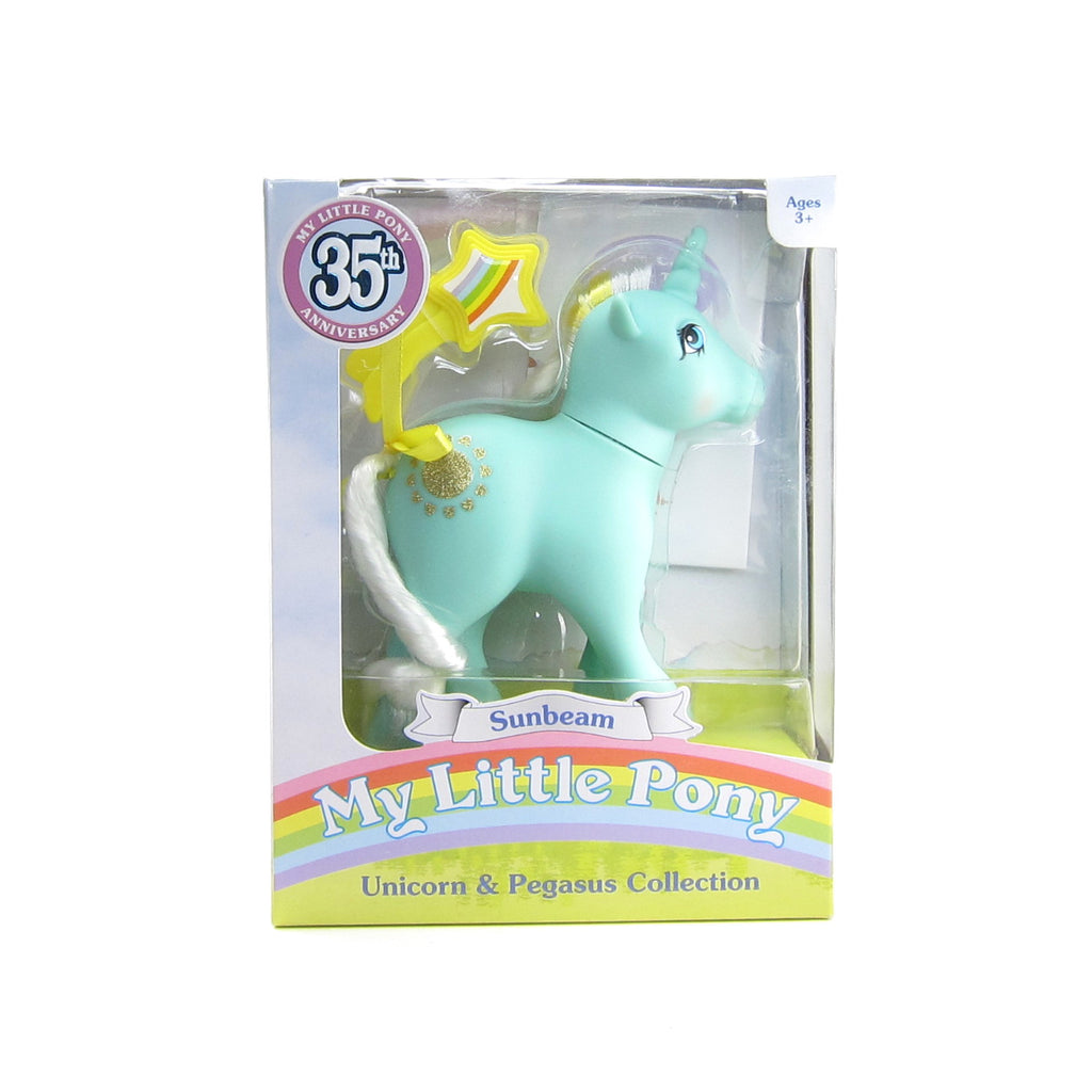 Sunbeam 35th Anniversary My Little Pony Unicorn 2018 Classic Reissue Toy
