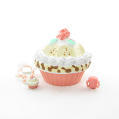 Banana Cream Pie Tea Bunny Baby cupcake