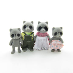 Chestnut Gray Raccoons Sylvanian Families toys
