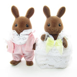 Hickory & Lilly Windward Sylvanian Families wedding couple