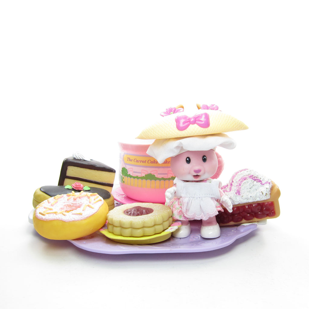 Tea Bunnies Fancy Dessert Tea Party Playset with Sweet Azalea and Cakes