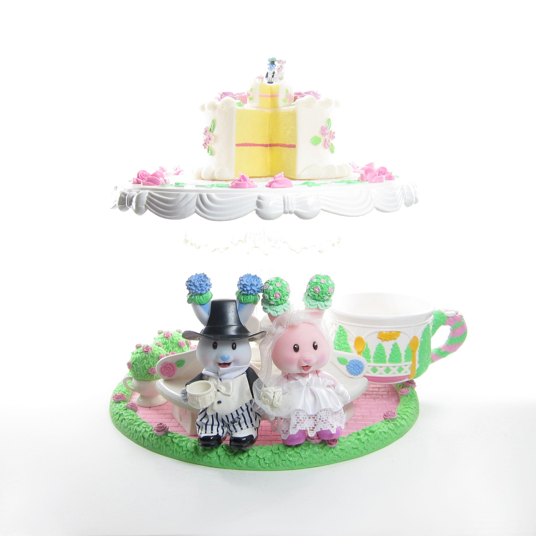 Tea Bunnies Light-Up Wedding Gazebo Tea Party Playset