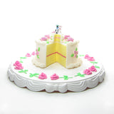 Wedding cake and platter for Tea Bunnies tea party playset