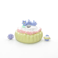 Ladyfingers cake and crib Tea Bunny Baby toy