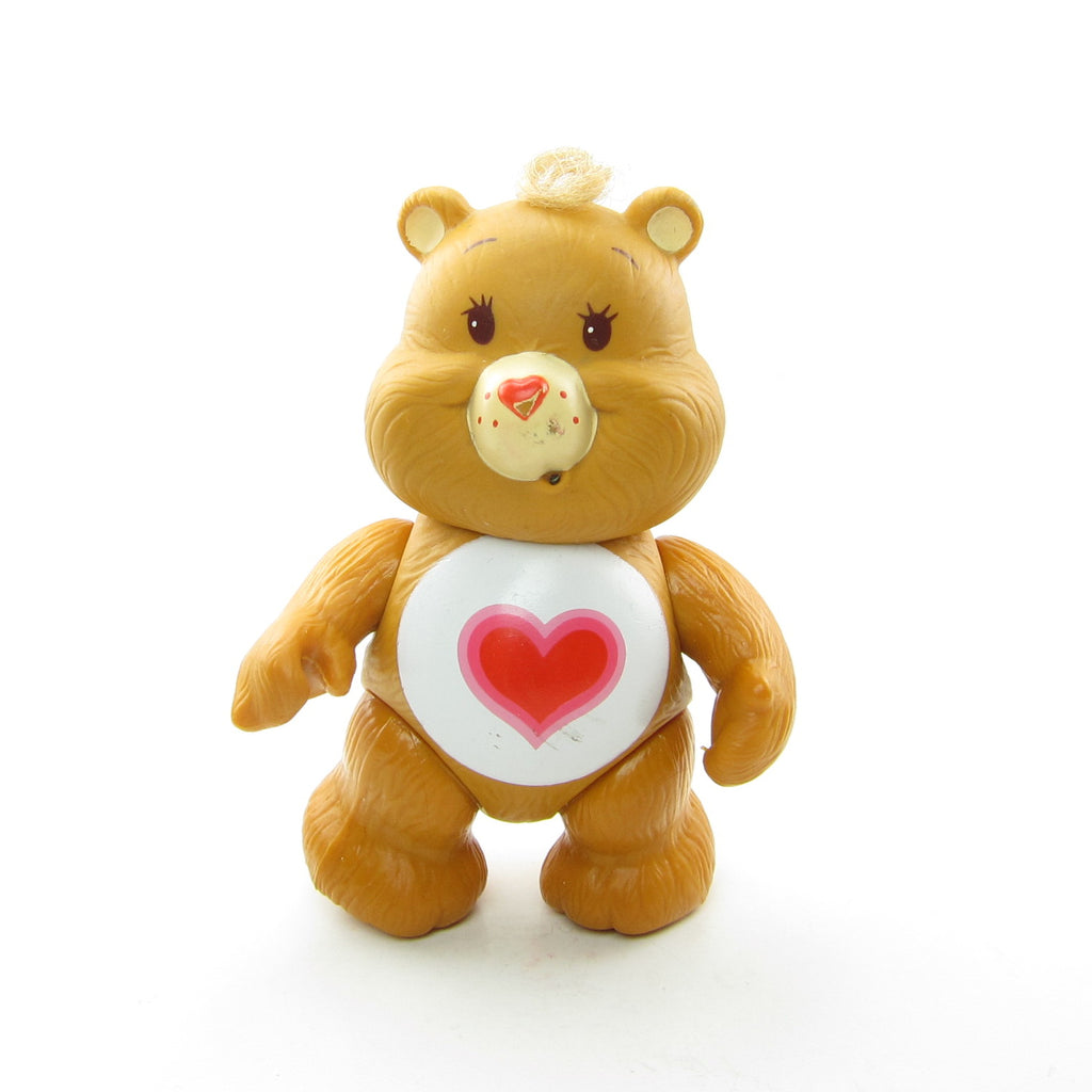Tenderheart Bear Vintage Care Bears Poseable 3-Inch Figure
