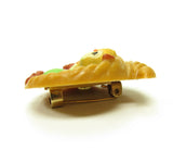Hallmark Thanksgiving cornucopia pin with quail and fruit