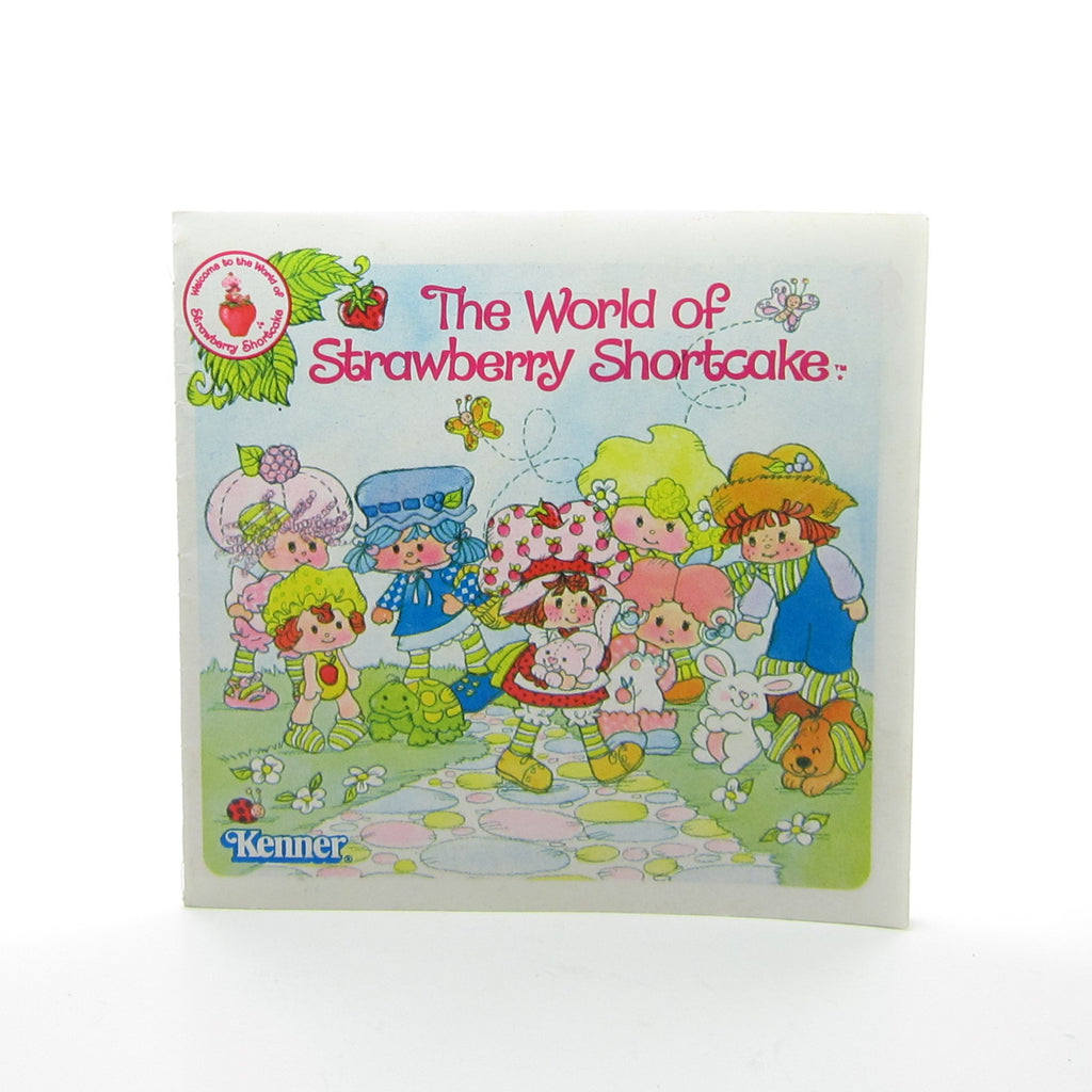 1981 Strawberry Shortcake Pamphlet Vintage Advertising Toy Brochure Booklet