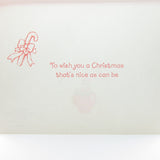 Merry Christmas Strawberry Shortcake Holiday Greeting Card with Envelope