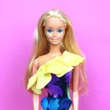 Tropical Barbie #1017 with swimsuit and ruffle