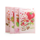 Strawberry Shortcake boxed set of Valentine's Day cards with envelopes