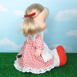 Vintage 1973 Fisher-Price Mary lap sitter doll