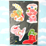 Vintage 1983 Care Bears Christmas holiday decorations