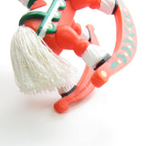 Vintage 1982 Hallmark Cards Christmas rocking horse