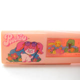 Vintage 1982 Poochie for Girls plastic pencil case with ruler