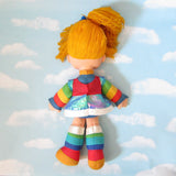 Rainbow Brite plush 18" vintage doll