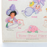 Vintage 1983 Rose Petal Place unused stickers