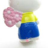 Vintage Hello Kitty George White miniature figurine with pink marks