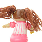 Cabbage Patch Kids poseable girl with brown yarn hair