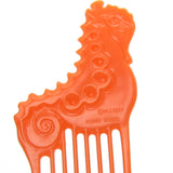 Barbie Island Fun Skipper orange seahorse comb or hair pick