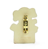 Vintage 1989 Hallmark puppy dog in present pin