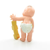 Baby stacking blocks vintage Magic Diaper Babies miniature figurine