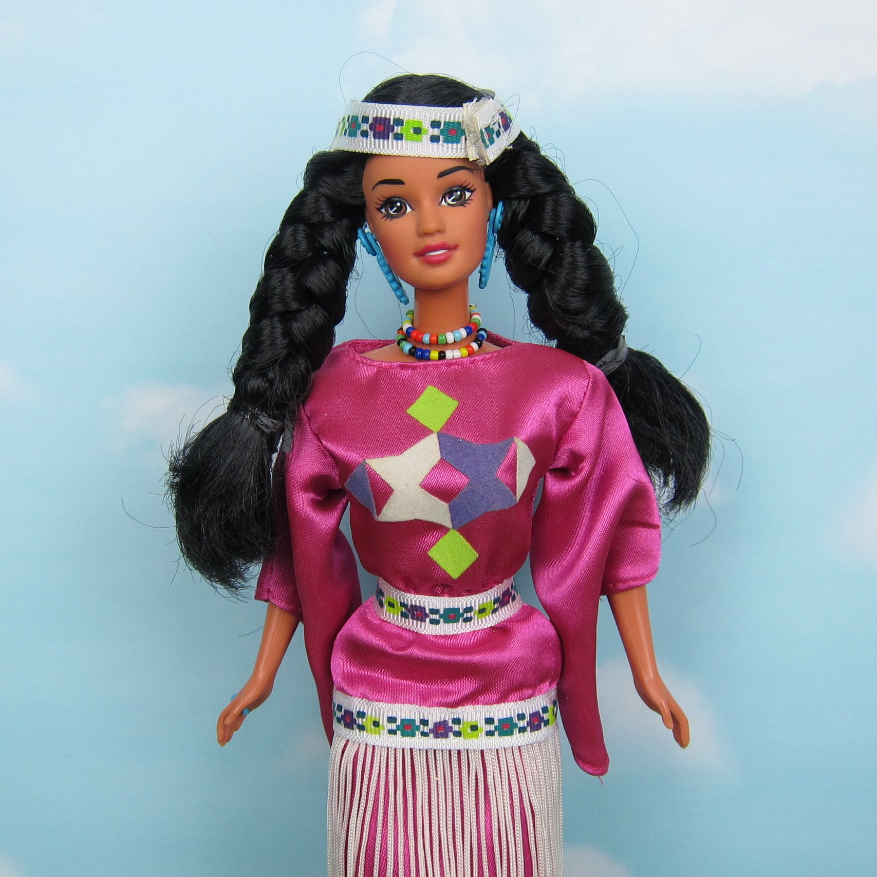 Native American Barbie Doll Third Edition Vintage 1994 Dolls of the Wo