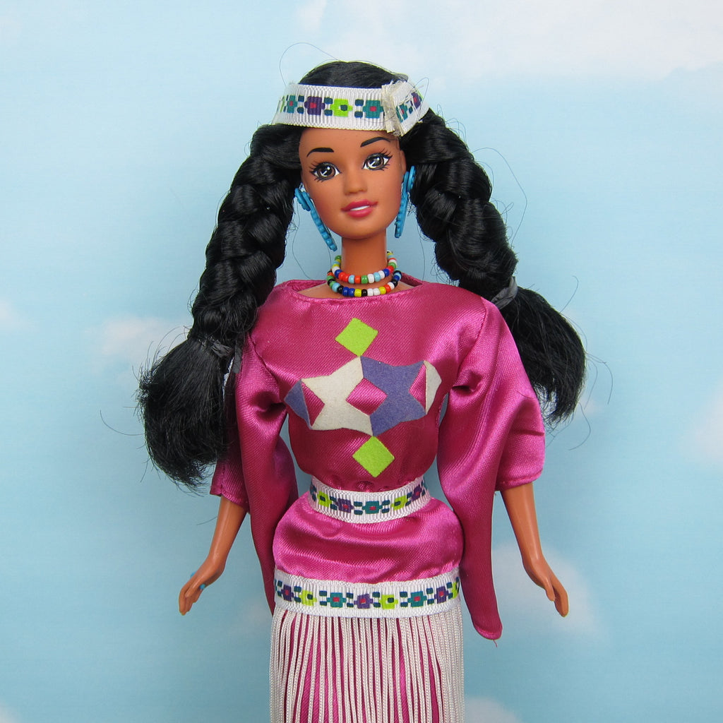 Native American Barbie Doll Third Edition Vintage 1994 Dolls of the World Special Edition #12699