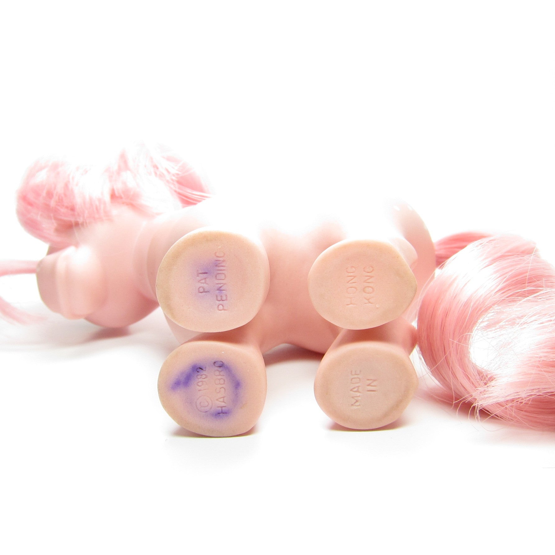 Cotton Candy My Little Pony Vintage G1 with Concave Feet | Brown Eyed Rose Cotton Candy My Little Pony Vintage G1 with Concave Feet | Brown Eyed Rose