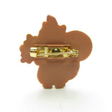 Vintage Hallmark squirrel with oak leaves and acorn pin