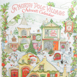 A North Pole Village vintage Hallmark Christmas Advent calendar