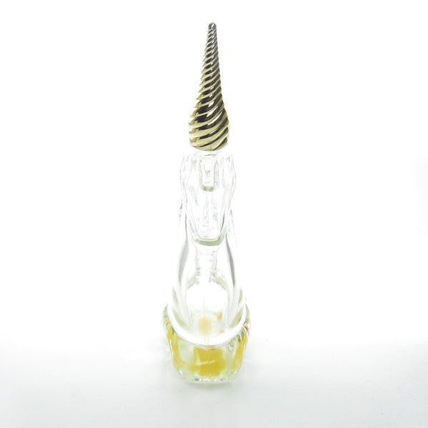 Avon Unicorn Decanter Field Flowers Cologne Bottle with Box Brown