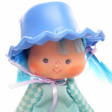 Blueberry Muffin doll with mark on face and rubbed mouth paint