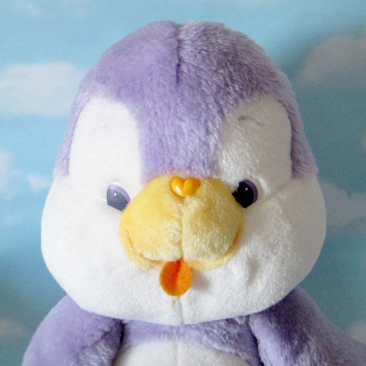 Cozy heart penguin shop plush