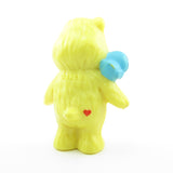 Care Bears Funshine Bear Talking with a Friendly Bluebird miniature figurine