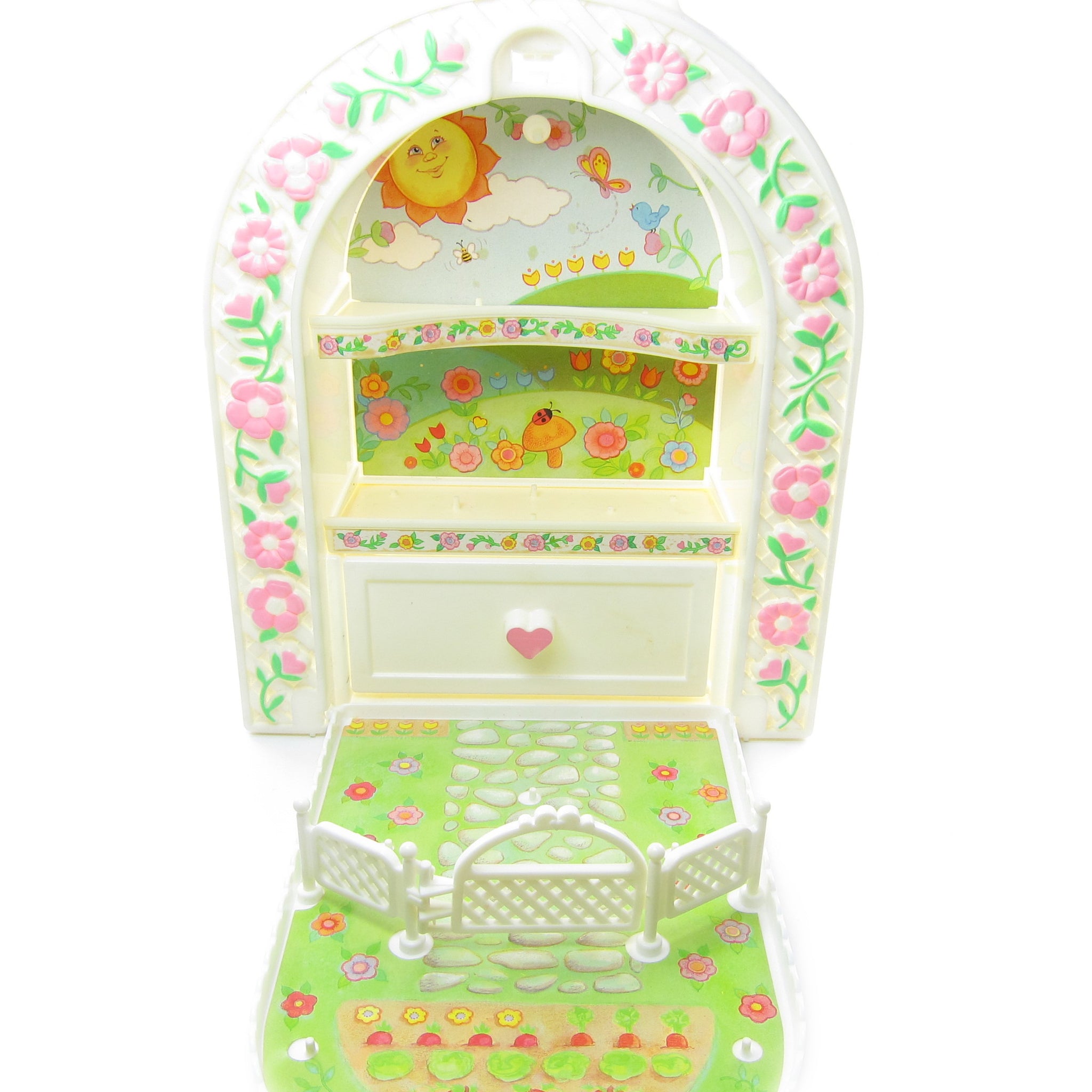 Charmkins Jewelry Carry Case Display Brown Eyed Rose