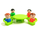 Fisher-Price Play Family Little People with table and chairs