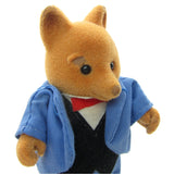 Mr. Fox with scraped flocking on head